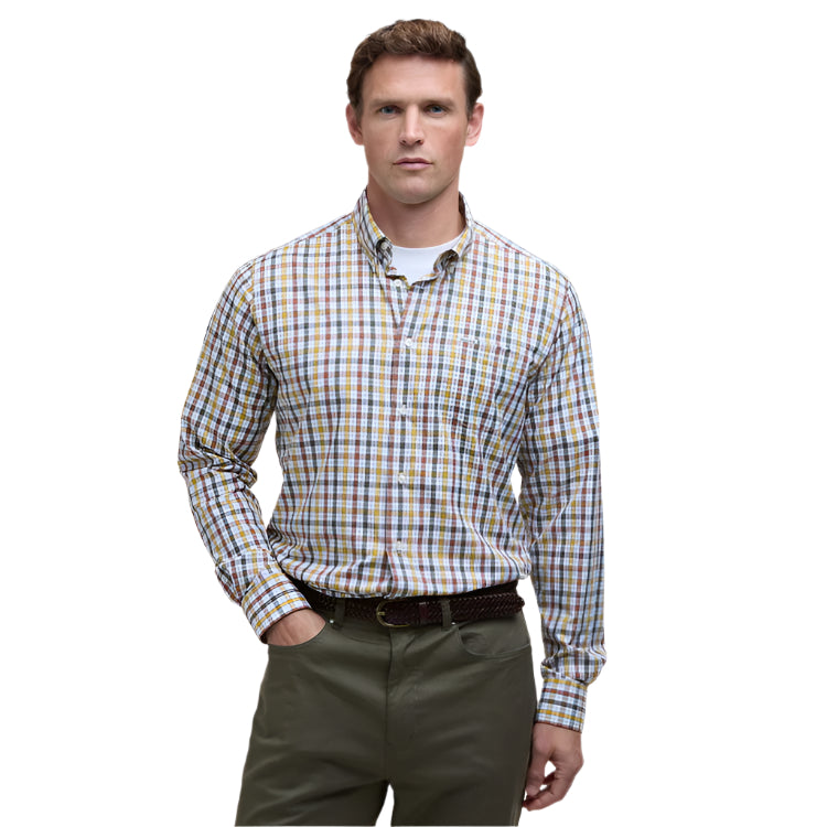 Barbour Hallhill Performance Shirt - Rust
