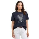 Barbour Ladies Hambleton T-Shirt - Navy