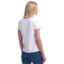 Barbour Ladies Northumberland Classic T-Shirt - White/Navy