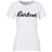 Barbour Ladies Otterburn T-Shirt - White/Navy