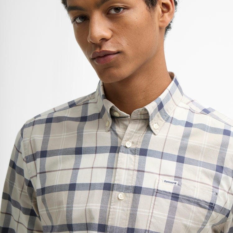 Barbour Lewis Tailored Shirt - Oban Mist Tartan