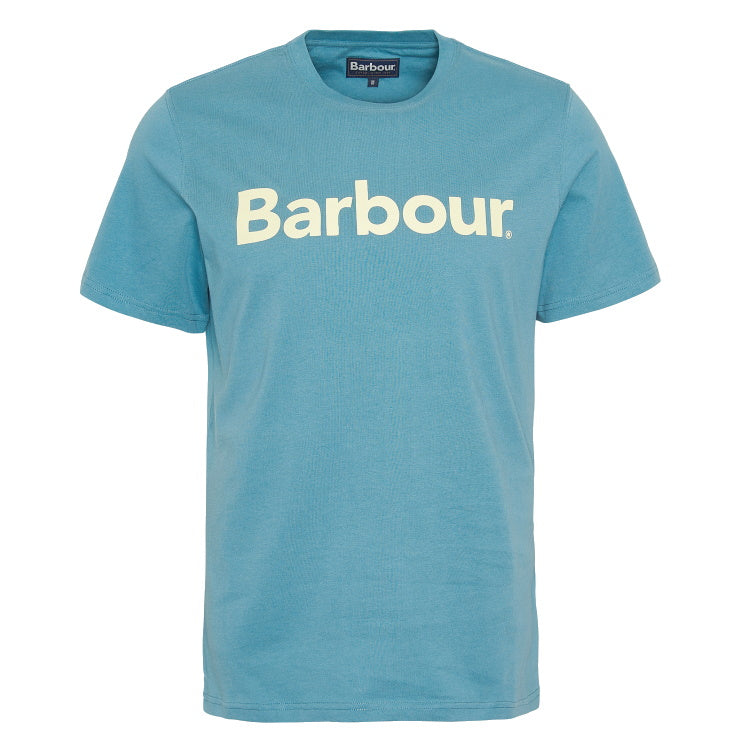 Barbour Logo Tee Shirt - Brittany Blue