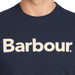 Barbour Logo Tee Shirt - New Navy