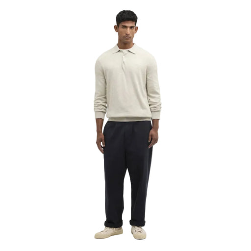 Barbour Pima Cotton Knitted Polo Shirt - Neutral