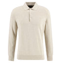 Barbour Pima Cotton Knitted Polo Shirt - Neutral