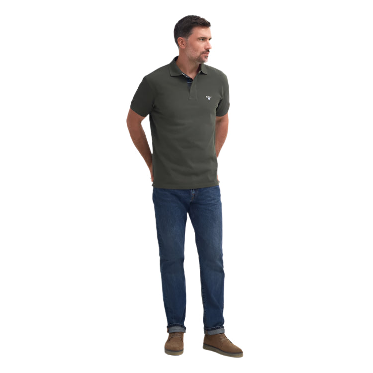Barbour Hart Polo Shirt - Dark Olive