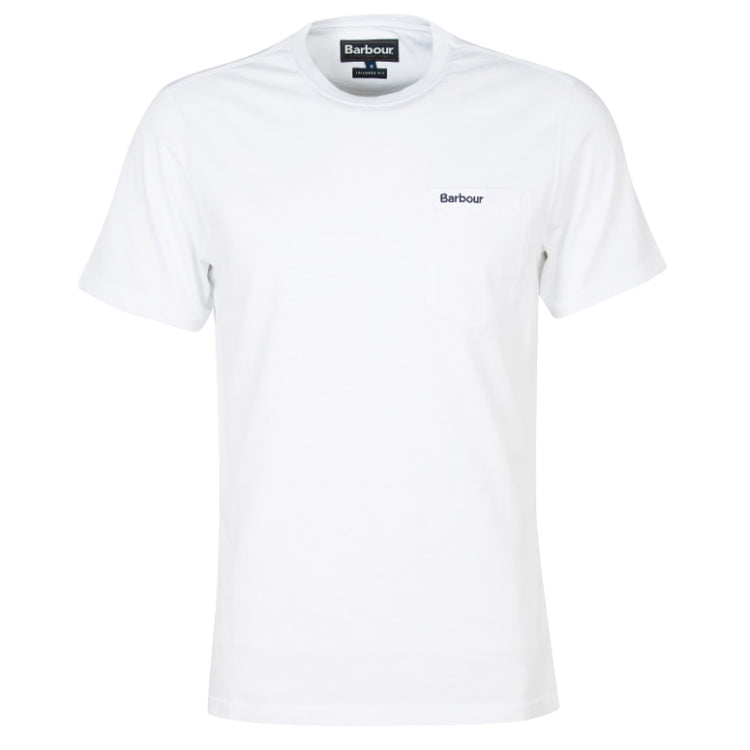 Barbour Langdon Pocket T-Shirt - White