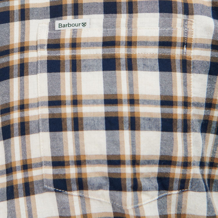 Barbour Turville Regular Fit Shirt - Ecru Marl