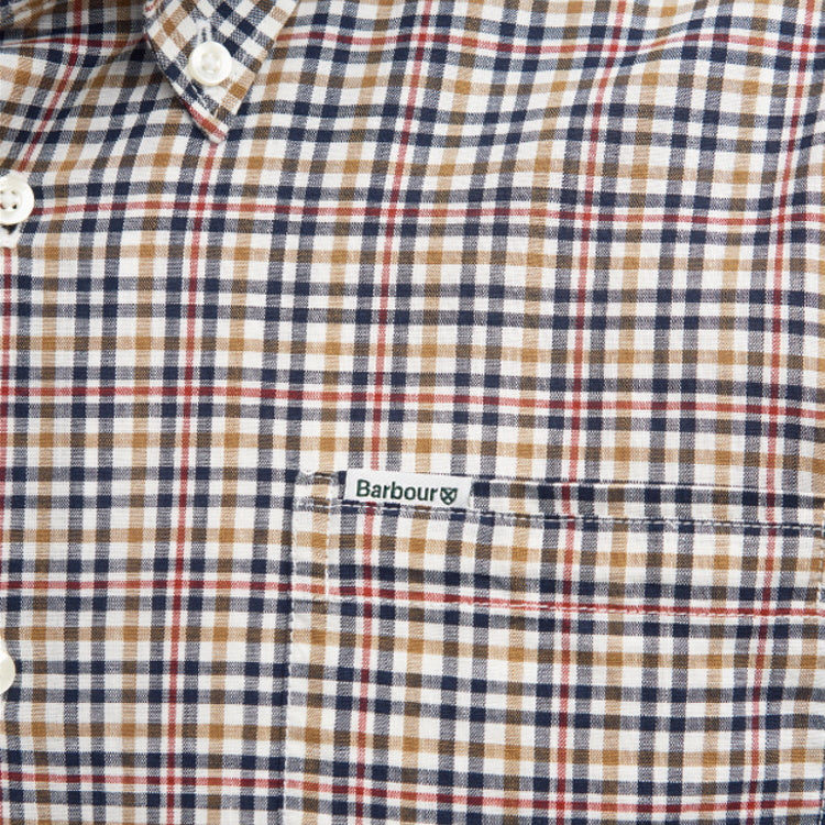 Barbour Durand Regular Fit Shirt - Dark Tan