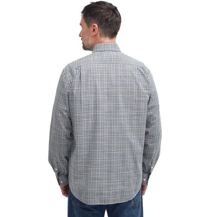 Barbour Durand Regular Fit Shirt - Olive - John Norris