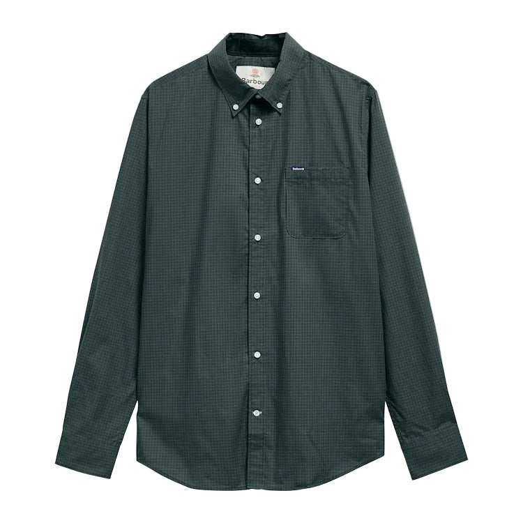 Barbour Harbourwall Shirt - Sycamore Green