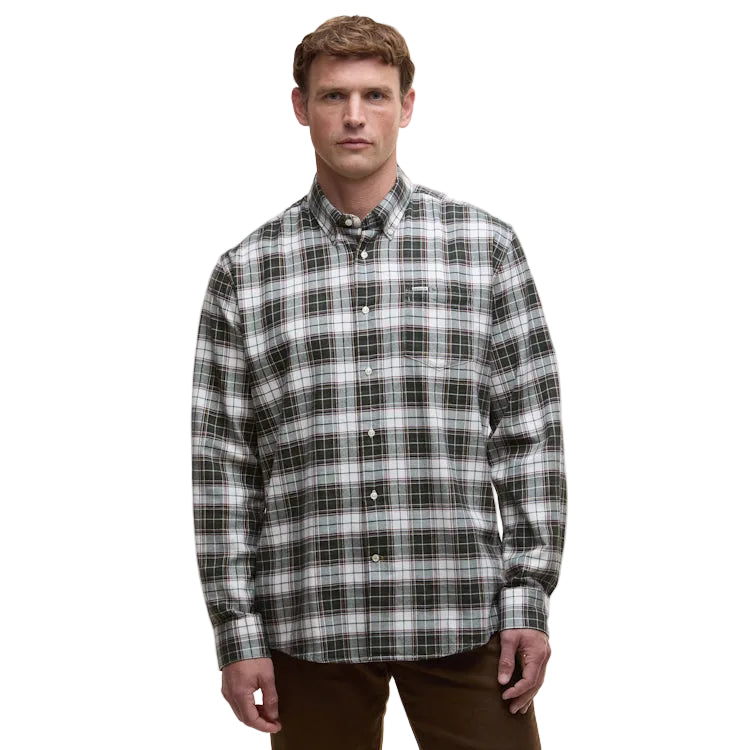 Barbour Telfield Shirt - Olive