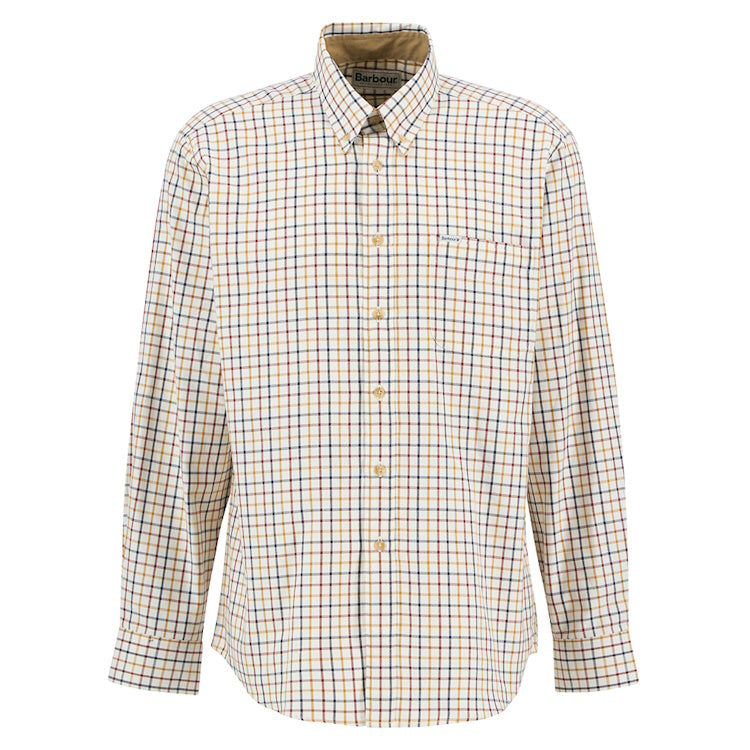 Barbour Sporting Tattersall Regular Shirt - Copper