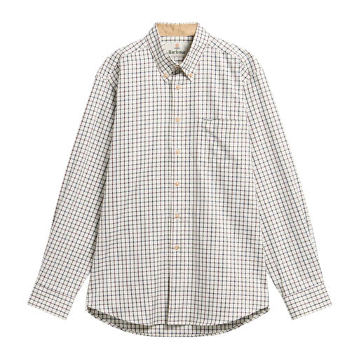 Barbour Sporting Tattersall Shirt - Dark Bordeaux