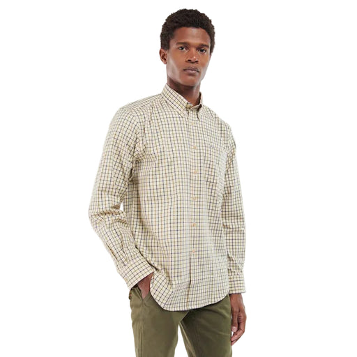 Barbour Sporting Tattersall Shirt - Navy/Olive