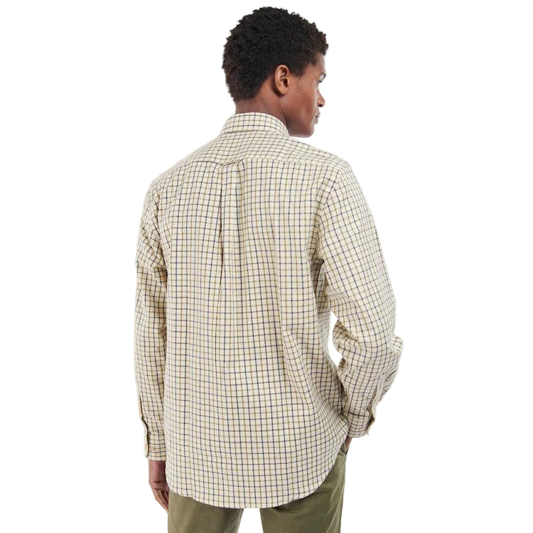 Barbour Sporting Tattersall Shirt - Navy/Olive