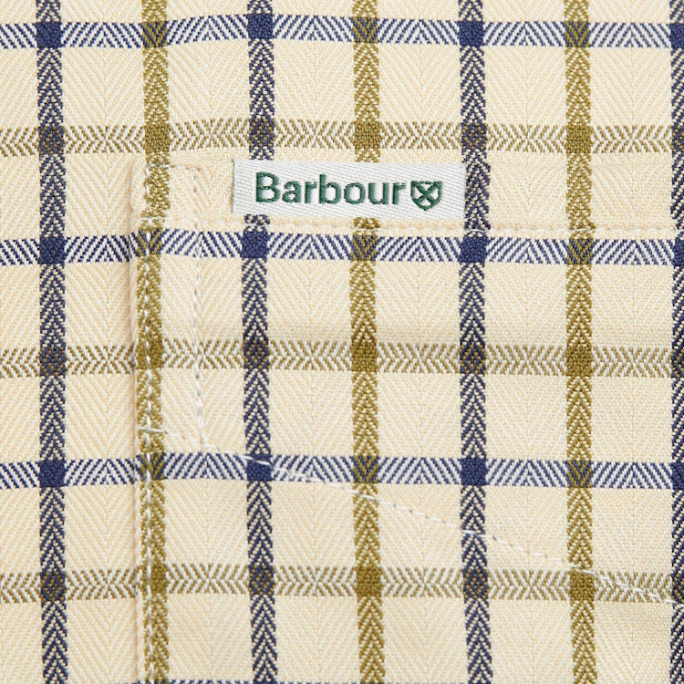 Barbour Sporting Tattersall Shirt - Navy/Olive