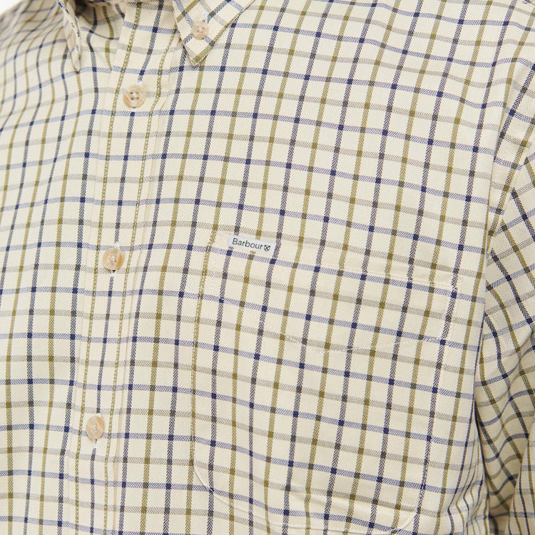 Barbour Sporting Tattersall Shirt - Navy/Olive
