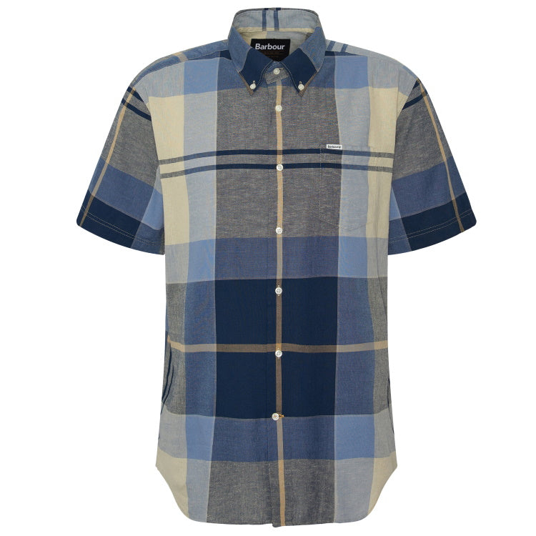 Barbour Douglas Short Sleeved Regular Fit Shirt - River Birch