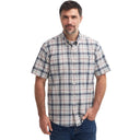 Barbour Drafthill Short Sleeved Regular Fit Shirt - Navy