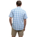 Barbour Glover Short Sleeved Linen Blend Regular Fit Shirt - Navy