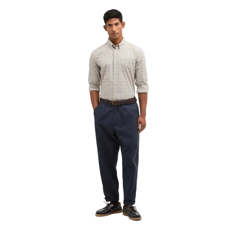 Barbour Lomond Tailored Tartan Shirt - Oban Mist Tartan