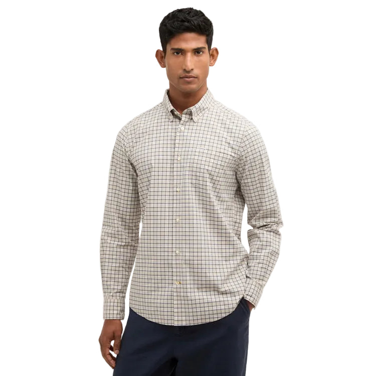 Barbour Lomond Tailored Tartan Shirt - Oban Mist Tartan