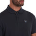 Barbour Tartan Pique Polo Shirt - Navy/Dress