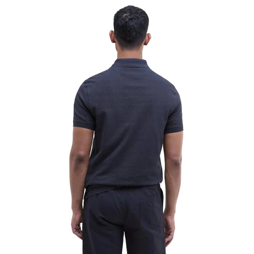 Barbour Tartan Pique Polo Shirt - Navy/Dress