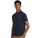 Barbour Tartan Pique Polo Shirt - New Navy