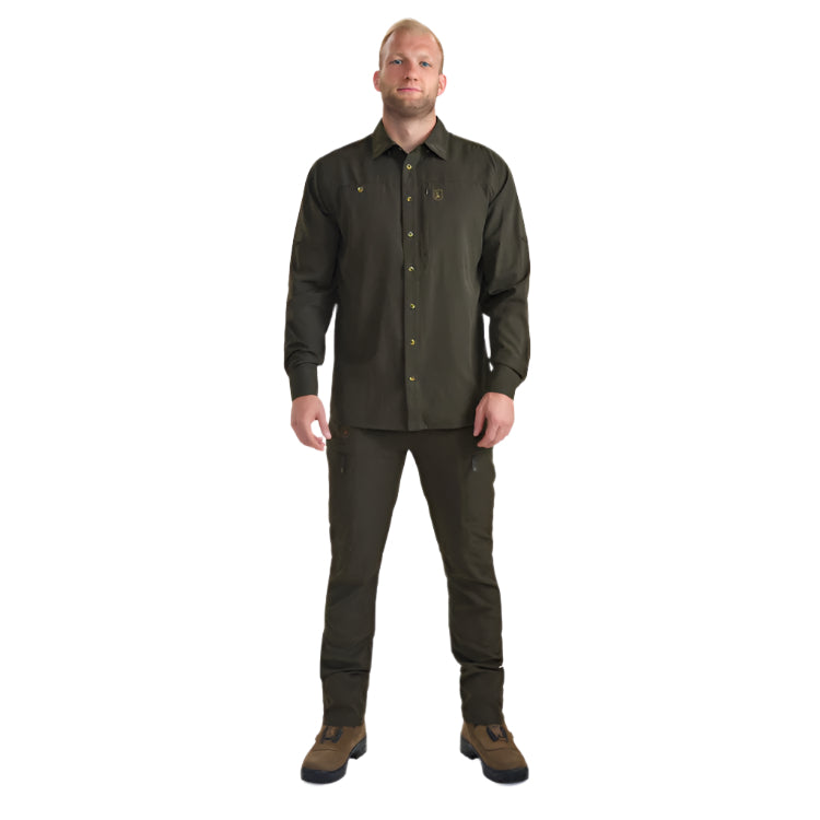 Deerhunter Canopy Shirt - Forest Green