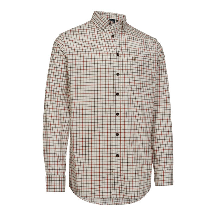 Deerhunter Gavin Shirt - Orange Check