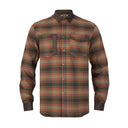 Harkila Aivak Long Sleeve Shirt - Autumn Orange Check