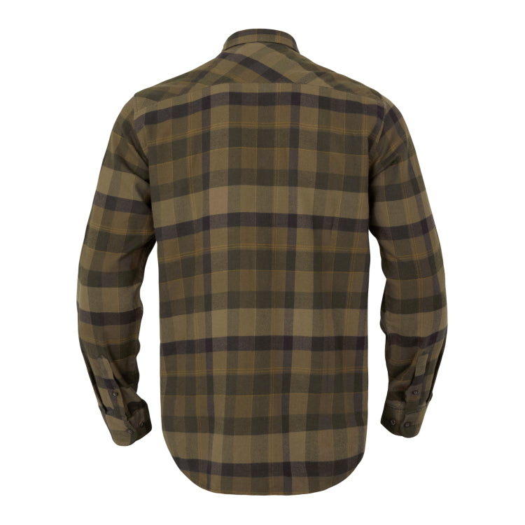 Harkila Asmund L/S Shirt - Beech Green Check