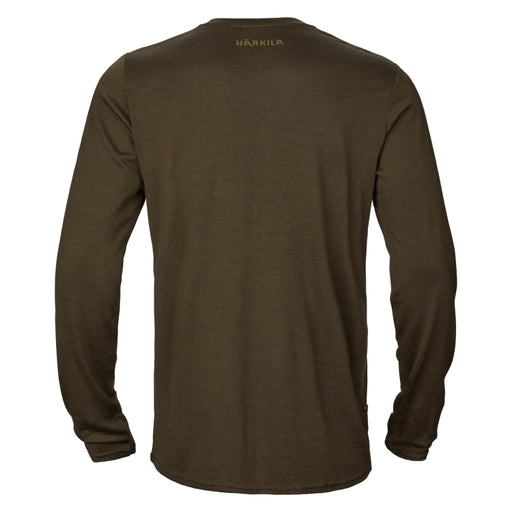 Harkila Game L/S T-Shirt - Willow Green Stag