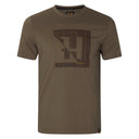 Harkila H-Logo S/S T-Shirt - Major Brown