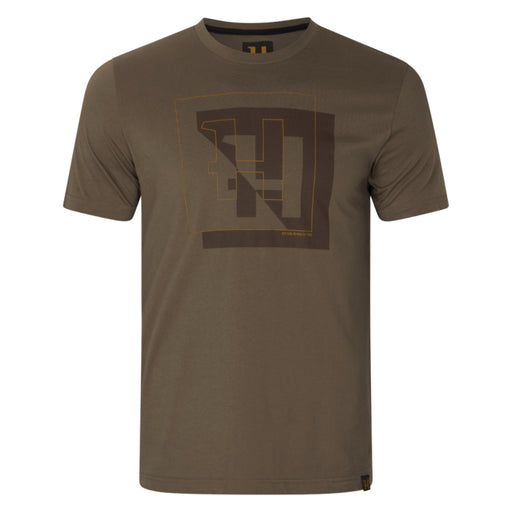 Harkila H-Logo S/S T-Shirt - Major Brown