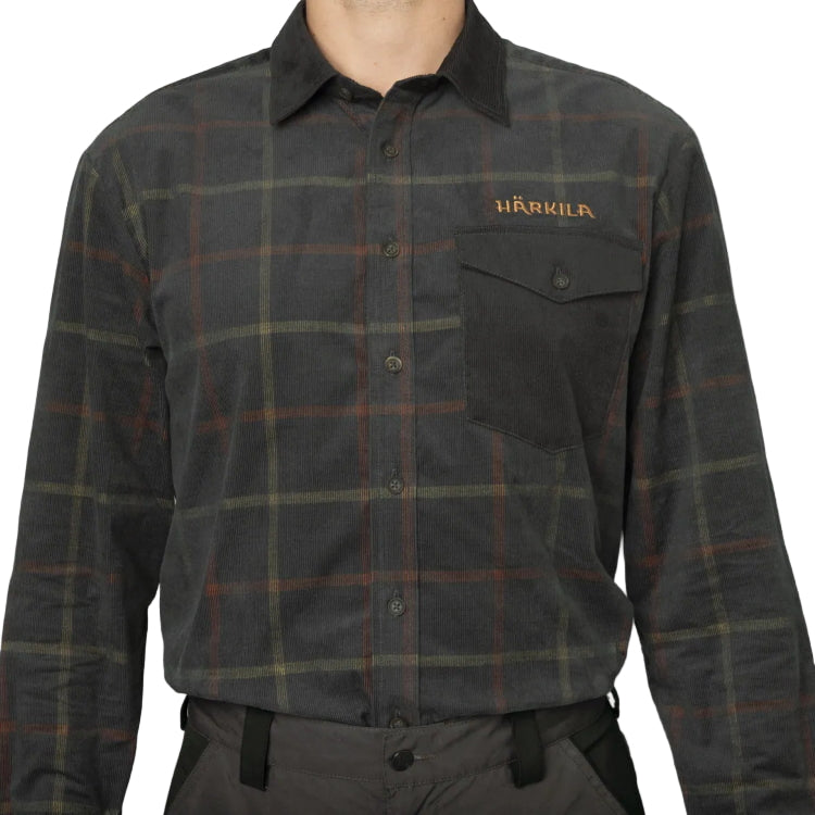Harkila Kaldfjord Corduroy Shirt - Phantom