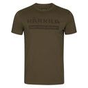 Harkila Logo S/S T-Shirt - Willow Green