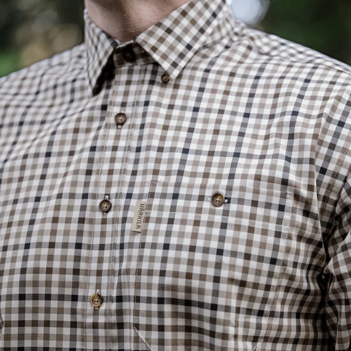 Harkila Milford Shirt - Blue Beige Check