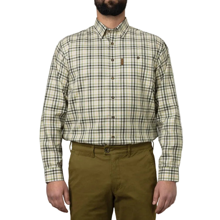 Harkila Milford Shirt - Beech Green Check
