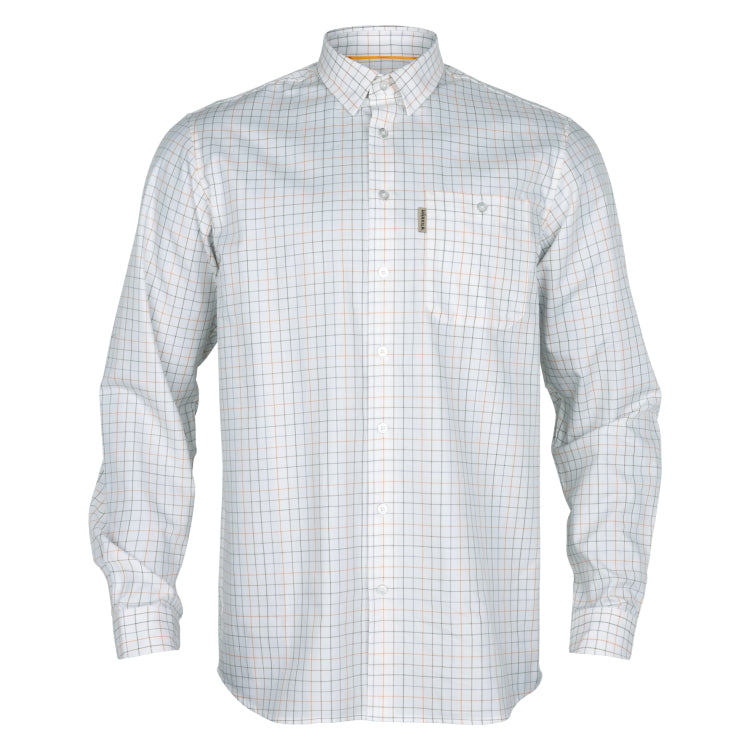 Harkila Portfield L/S Shirt - Mandarin Check