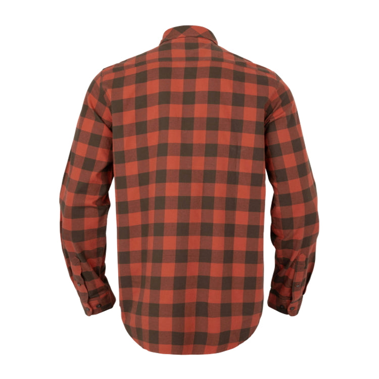 Harkila Scandinavian L/S Shirt - Autumn Orange Check