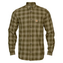 Harkila Scandinavian L/S Shirt - Dark Olive Check