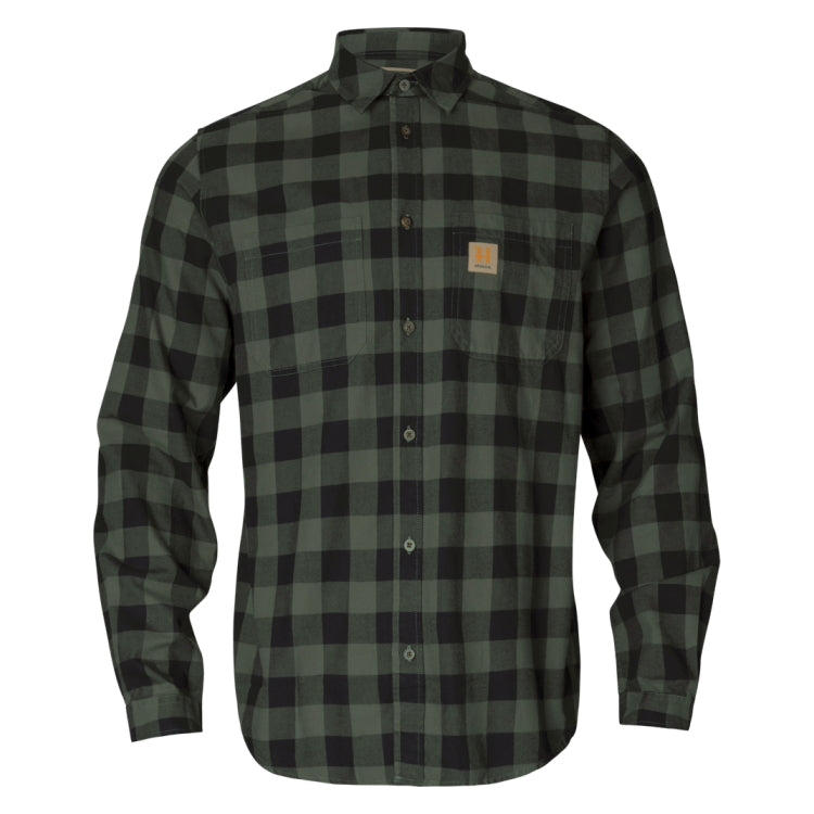 Harkila Scandinavian L/S Shirt - Green Check