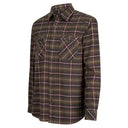 Hoggs Of Fife Countrysport Luxury Hunting Shirt - Olive/Wine Check