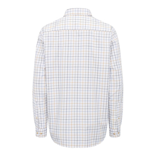 Hoggs of Fife Fenwick Tattersall Shirt - Blue/Green/Gold