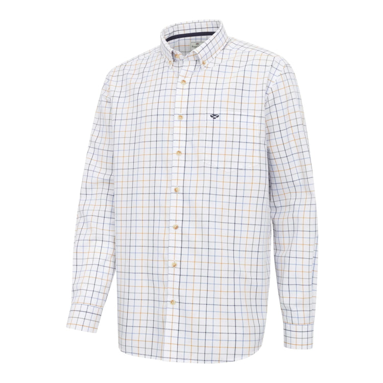 Hoggs of Fife Fenwick Tattersall Shirt - Blue/Green/Gold