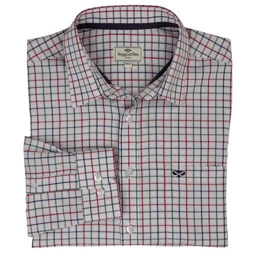 Hoggs of Fife Fernie Bamboo Shirt - Green/Red/Blue