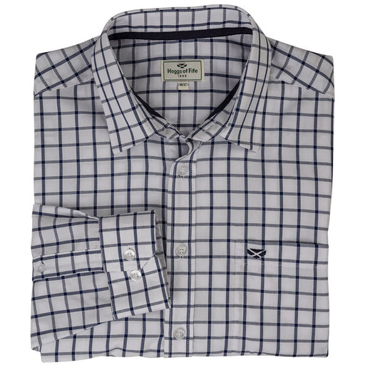 Hoggs of Fife Fernie Bamboo Shirt - Navy